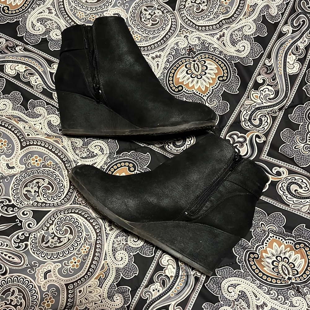 Black booties